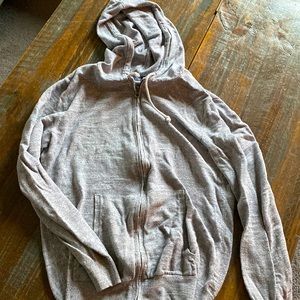JCREW zip up hoodie, XS